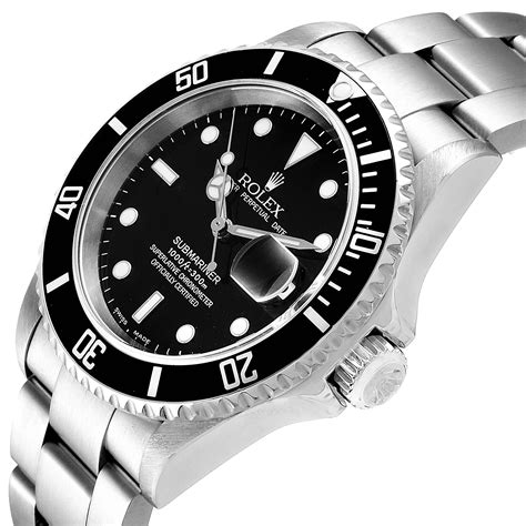 largest mens rolex watch|Rolex 44mm submariner stainless steel.